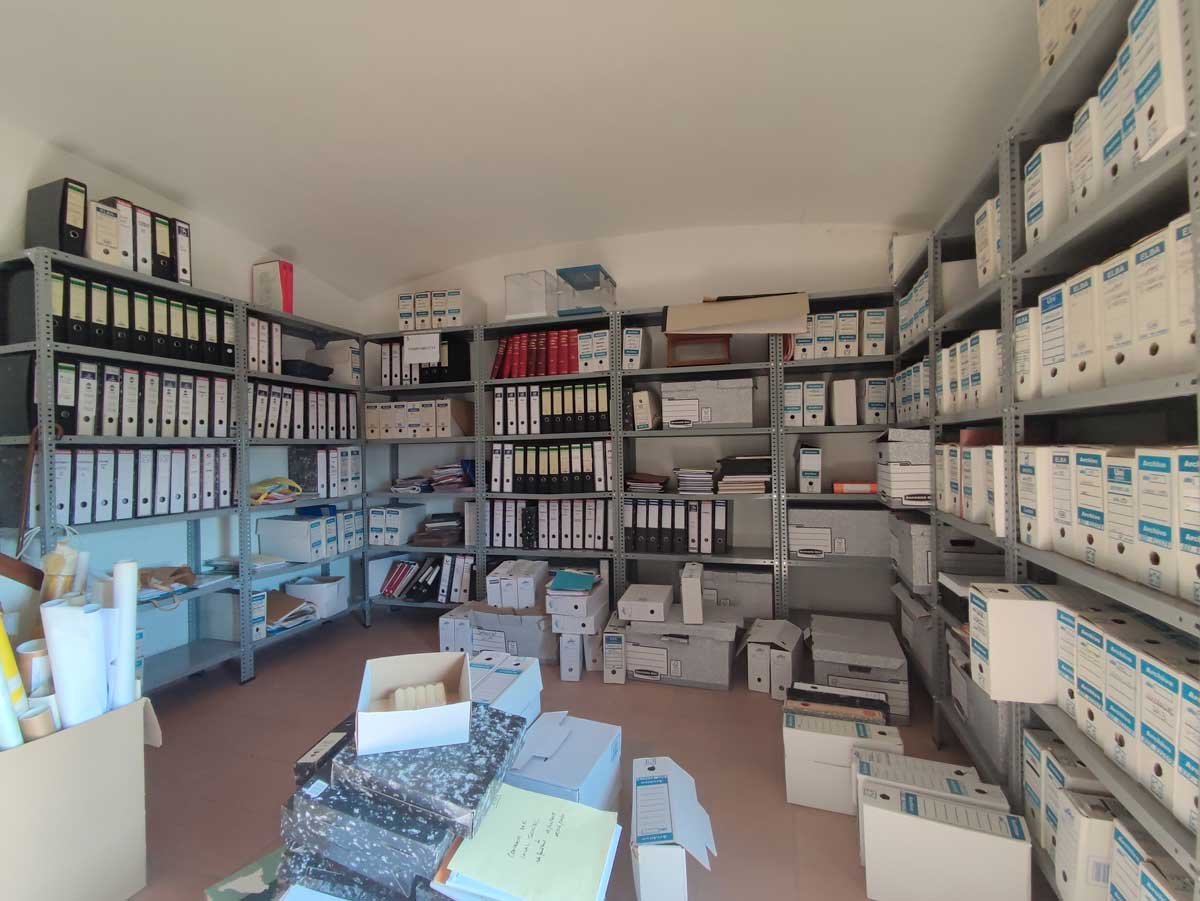 Arxiu municipal abans de la intervenció